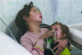 21 حالة اختناق بغاز الكلور في دوما بالغوطة الشرقية