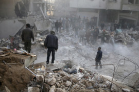 الأمم المتحدة: القصف قتل 85 شخصا بالغوطة منذ 10 أيام