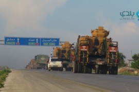 رتل تركي يدخل ريف حماة لإقامة نقاط مراقبة جديدة