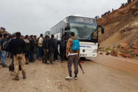خروج الدفعة الأولى من مهجري ريف حمص إلى جرابلس