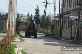حركة نزوح في ريف إدلب الجنوبي وسط قصف عنيف من قوات الأسد