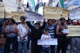 عرض تمثيلي في مدينة الباب يحاكي وضع المعتقلين في سجون الأسد