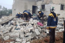 خمسة مدنيين ضحايا مع استمرار  القصف الروسي على ريف حلب الغربي.