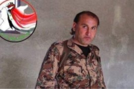 مهنا عمار الدين صاحب القبر الذي هدمه عناصر ميليشات الأسد.
