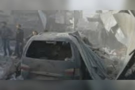 طالبت أمريكا  وبريطانيا، وفرنسا وألمانيا النظام السوري وحليفية روسيا وإيران، بوقف المجازر .