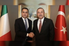 إيطاليا تقدم الشكر لتركيا لتعاونها في مكافحة كورونا.