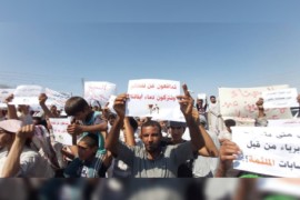 ميليشيا قسد تستخدم  الرصاص الحي لتفريق  مظاهرة ضدها بريف دير الزور.