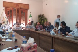 وفد من رابطة المستقلين الكرد السوريين يشارك في اجتماع دعت إليه الحكومة السورية المؤقتة في الداخل السوري.