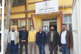 زيارة ميدانية تقوم بها رابطة المستقلين الكرد السوريين إلى مدينة رأس العين .