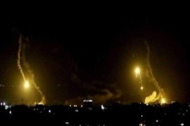 جرحى بأطلاق صواريخ على محيط مدنية هولير من قبل الحشد الشعبي .
