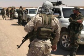 ميليشيا الدفاع الوطني التابع لنظام الاسد تعتقل خمسة أشخاص في ريف الرقة الشرقي .