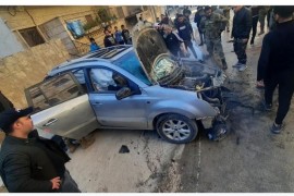 انفجار يستهدف شارع السياسة مدينة عفرين