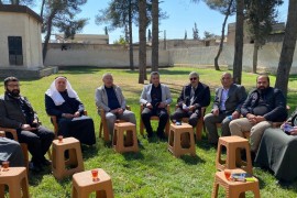 وفد من قيادة رابطة المستقلين الكرد السوريين يزور مكتب مجلس القبائل والعشائر السورية في تل ابيض.