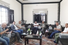 وفد من رابطة المستقلين الكرد السوريين يجري زيارة إلى  مقر لواء السلام .