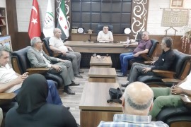 قيادة رابطة المستقلين الكرد السوريين تجري زيارة ميدانية الى مجلس عفرين المحلي.