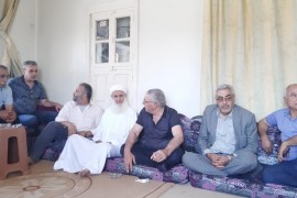وفد من قيادة  رابطة المستقلين الكرد السوريين يزور قرية حسي في ريف معبطلي .