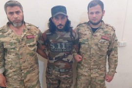 الشرطة العسكرية تلقي القبض على الشخص الذي تهجم على الصيدلي في مدينة عفرين .