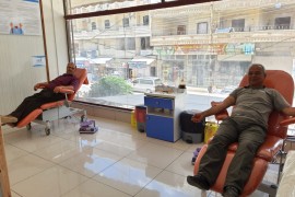 مكتب رابطة المستقلين الكرد السوريين في عفرين يساهم في حملة التبرع بالدماء .