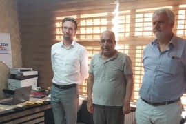 لقاءٌ بين نائب رئيس رابطة المستقلين الكرد السوريين و وفد من قسم الشؤون السياسية  لبعثة الاتحاد الأوروبي الي سوريا .