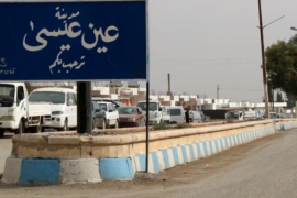 الجيش الوطني يستهدف بقذائف المدفعية مواقع ميليشيات “قسد” في محيط مدينة عين عيسى شمال الرقة.