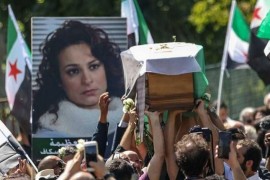 الذكرى السنوية الثالثة لرحيل الفنانة السورية المعارضة مي سكاف.