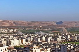 ميليشيات pyd_pkk الإرهابيةتقصف بالمدفعية الثقيلة والصواريخ مدينة عفرين .