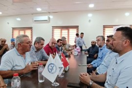 قيادة رابطة المستقلين الكرد السوريين تلتقي مع رجال الدين الإسلامي في مديرية الأوقاف في عفرين .