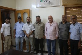 وفد من تجمع الوطن أولاً يقوم بإجراء زيارة إلى مكتب رابطة المستقلين الكرد السوريين في عفرين .