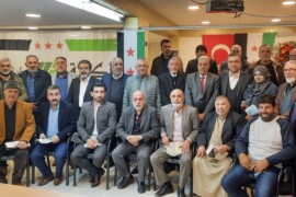 وفد من رابطة المستقلين الكرد السوريين يشارك في ندوة ثقافية أقامها الكاتب والمفكر التركي تورغاي الدمير .