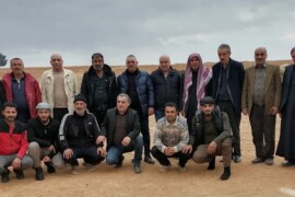 وفد من قيادة رابطة المستقلين الكرد يلتقي مع كوادر واعضاء الرابطة في ريف مدينة الباب .