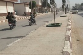 ميليشيات pyd_pkk الارهابية تقصف بالمدفعية الثقيلة والصواريخ مدينة تل ابيض .
