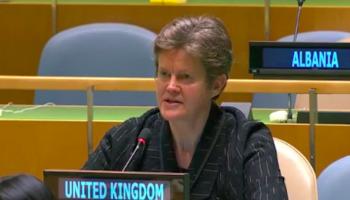 المندوبة البريطانية في الأمم المتحدة: مفتاح إنهاء الأزمة السورية هو القرار 2254