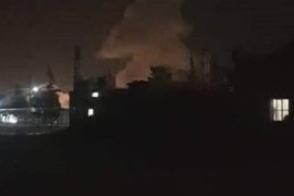 الجيش الإسرائيلي يستهدف  مواقع عسكرية تابعة لميليشيات حزب الله  في دمشق .