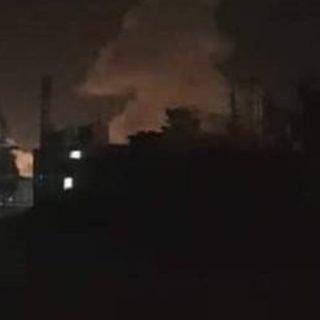 الجيش الإسرائيلي يستهدف  مواقع عسكرية تابعة لميليشيات حزب الله  في دمشق .