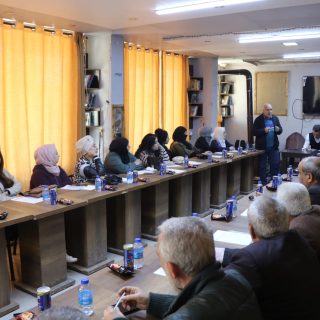 رابطة المستقلين الكرد السوريين بتعاون مع وحدة دعم الاستقرار تقيم جلسة حوارية في مدينة عفرين .