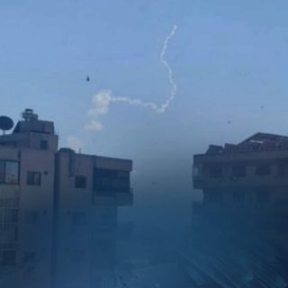 قصف اسرائيلي يستهدف مواقع مختلفة في مدينة دمشق  .
