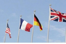 حكومات كل من فرنسا وألمانيا والمملكة المتحدة والولايات المتحدة الأمريكية  تصدر بيانا بمناسبة الذكرى الثالثة عشر للانتفاضة السورية.