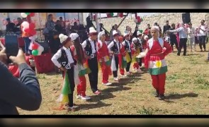 وفد من رابطة المستقلين الكرد السوريين يشارك باحتفال في قرية برج عبدالو بمناسبة رأس السنة الايزيدية في عفرين  .