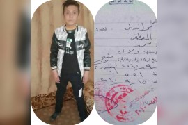 ميليشيات pyd -pkk الإرهابية تختطف طفل قاصر في مدينة منبج وتقتاده إلى معسكرات التجنيد الاجباري.