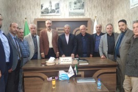 وفد من رابطة المستقلين الكرد السوريين يقدم التهاني الى القيادة الجديدة لنقابة المحامين الاحرار .