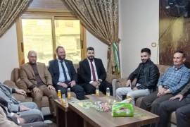 مكتب رابطة  المستقلين الكرد السوريين في عفرين  يستقبل وفداً من الإدارة السياسية والإدارية  في حلب.