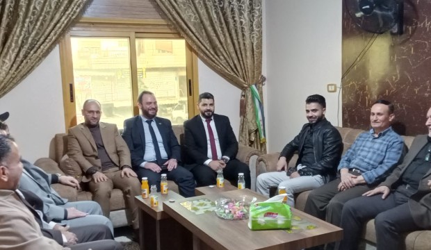 مكتب رابطة  المستقلين الكرد السوريين في عفرين  يستقبل وفداً من الإدارة السياسية والإدارية  في حلب.